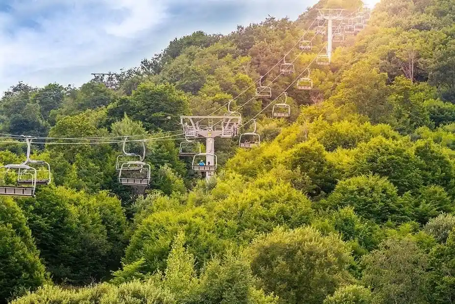 Tsaghkadzor City, Ropeway, Zipline, Sevan Lake
